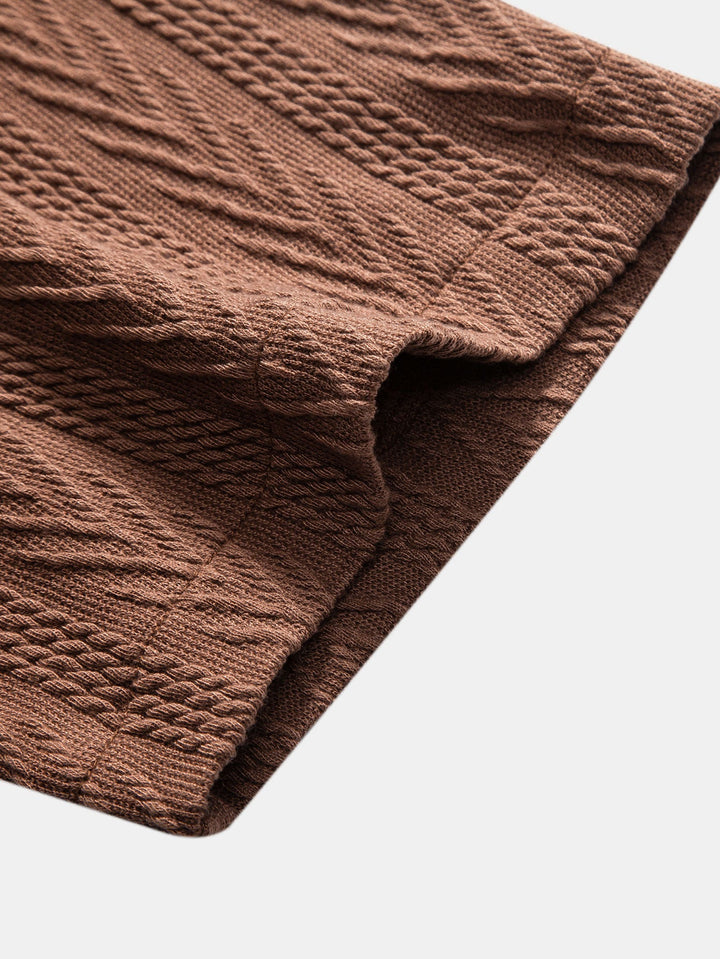 Texture Jacquard Cubain <tc>S</tc>chemise