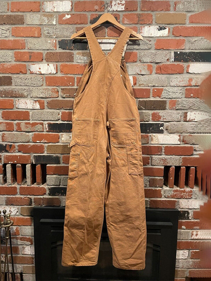 Luc™ | Salopette camel vintage