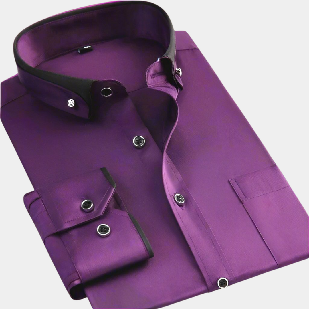 Don | Chemise Classique pour Hommes à Manches Longues