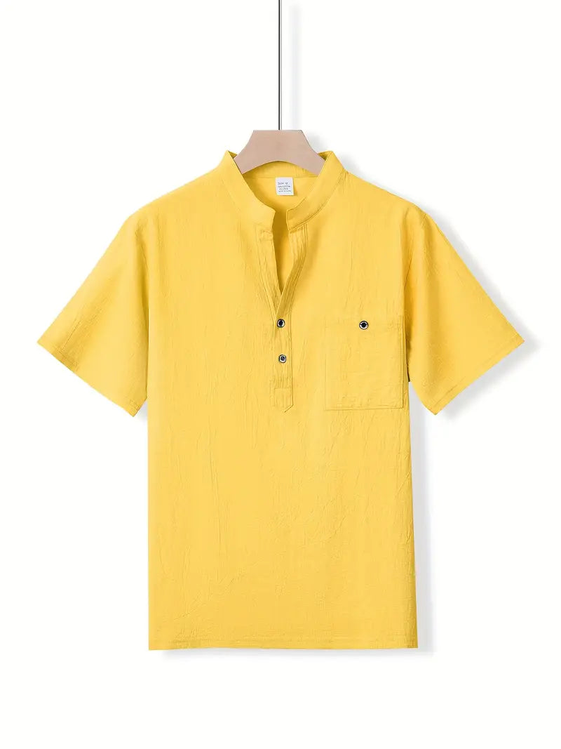 Savrani™ | Chemise élégante à manches courtes