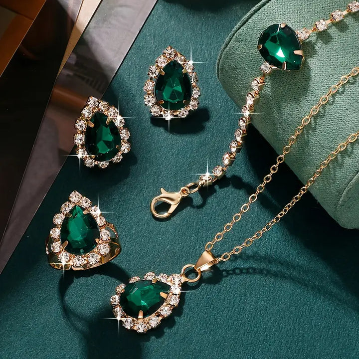 Ensemble de Bijoux Elisandre Vermont | Or