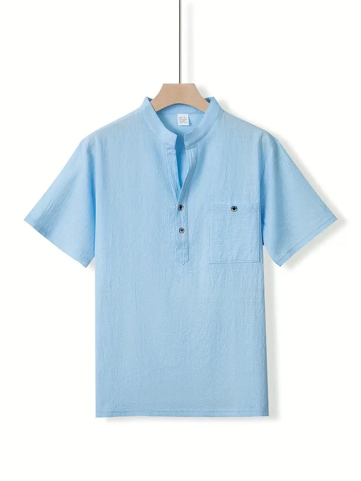 Savrani™ | Chemise élégante à manches courtes