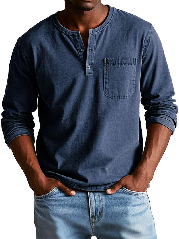 Savrani™ | Chemise Vintage à Manches Longues