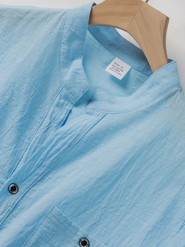 Savrani™ | Chemise élégante à manches courtes