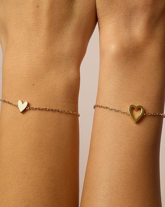 Bracelets Cœur Radieux | Or