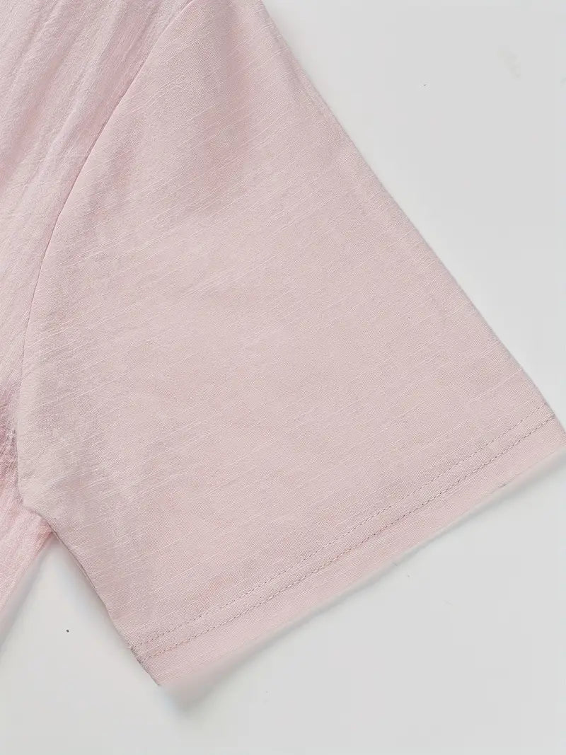 Savrani™ | Chemise élégante à manches courtes
