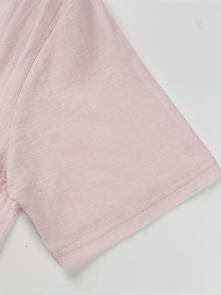 Savrani™ | Chemise élégante à manches courtes