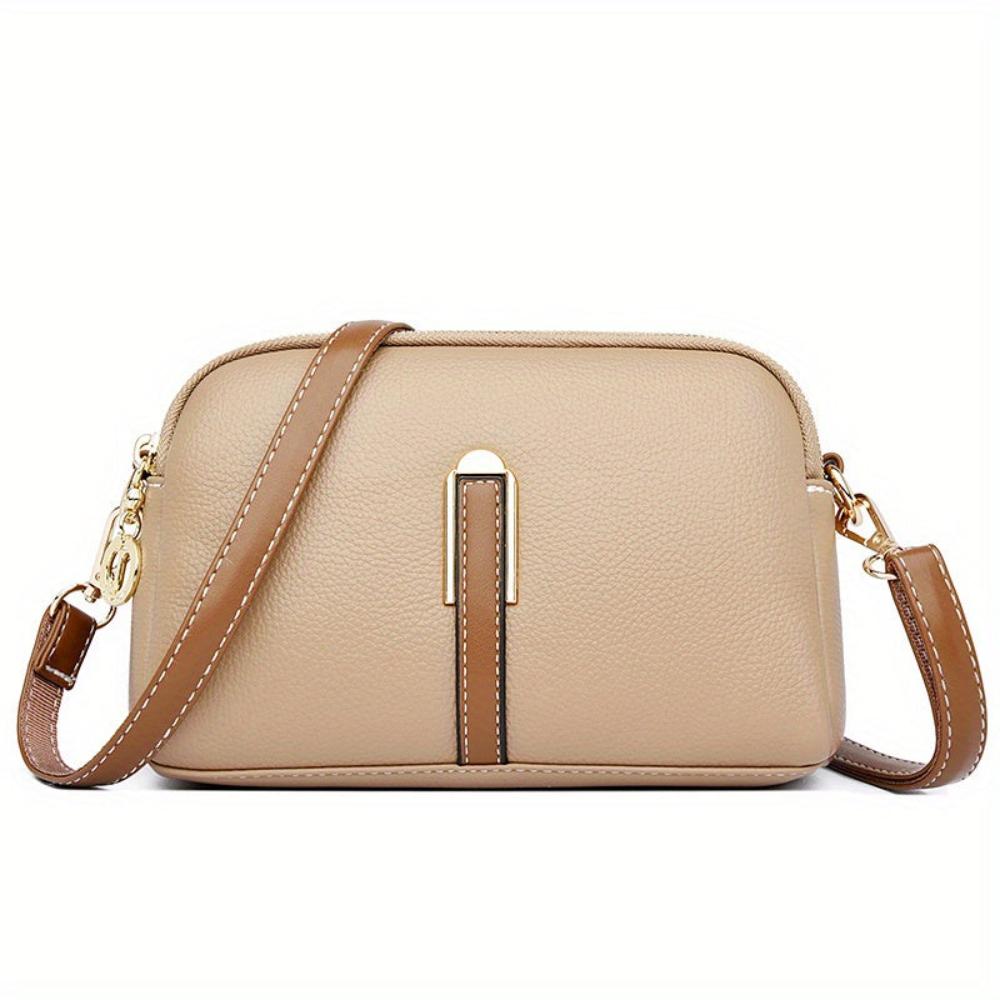 Sac à bandoulière Mila en cuir gaufré