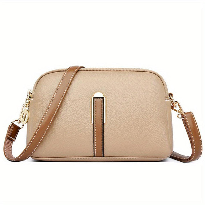 Sac à bandoulière Mila en cuir gaufré