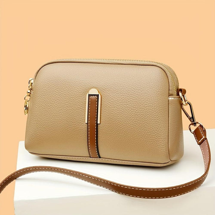 Sac à bandoulière Mila en cuir gaufré