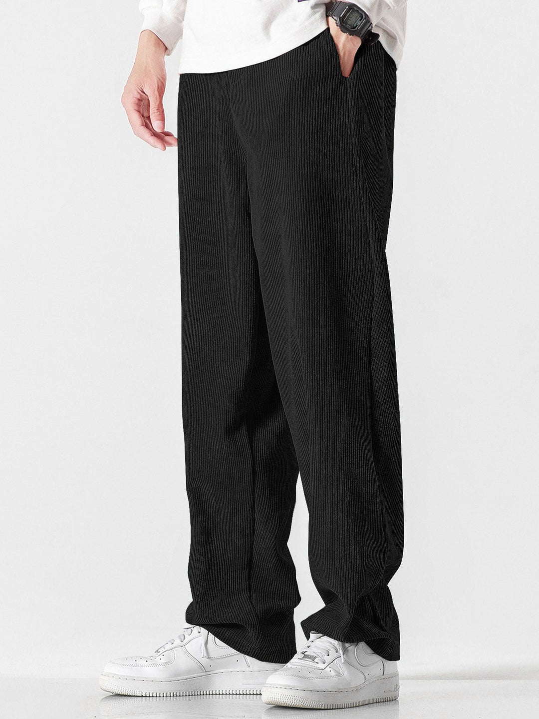 Ensembles Léon™ | Veste à carreaux & pantalon en velours