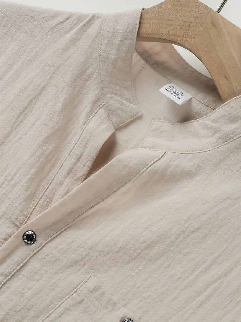 Savrani™ | Chemise élégante à manches courtes