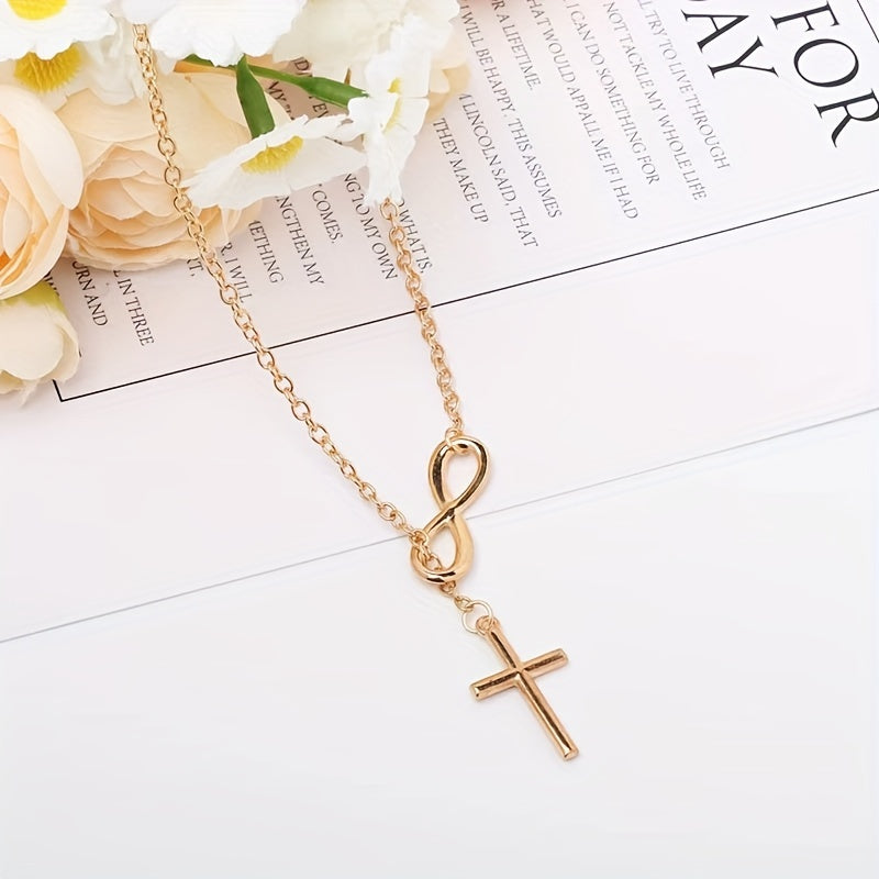 Pendentif Croix Éternelle | Or