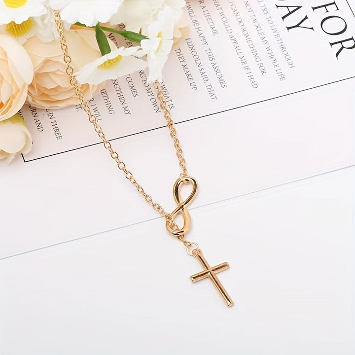 Pendentif Croix Éternelle | Or
