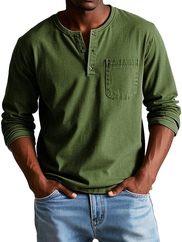 Savrani™ | Chemise Vintage à Manches Longues