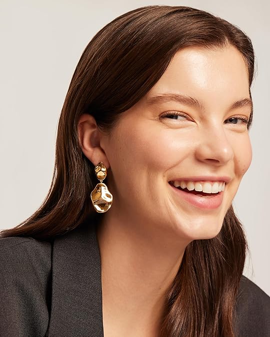 Boucles d'oreilles Ondes de Ripple | Or