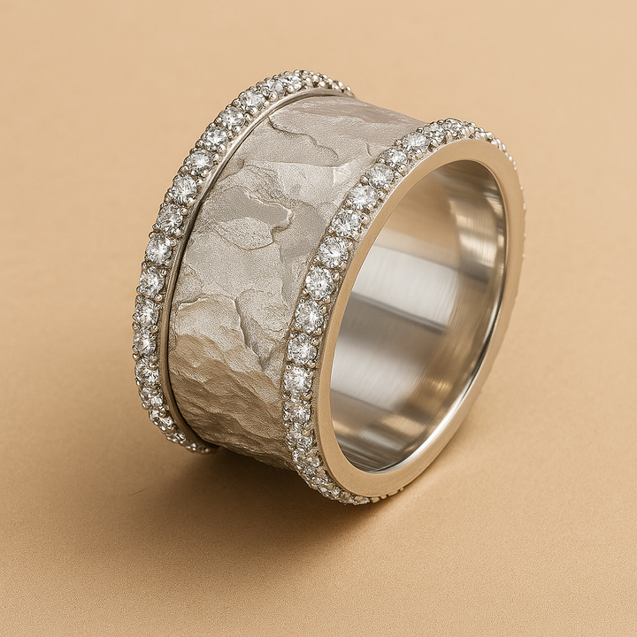 Luna™ | Bague Vintage en Zirconia Argenté