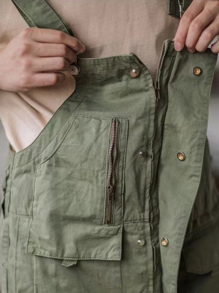 Louis™ | Salopette verte classique