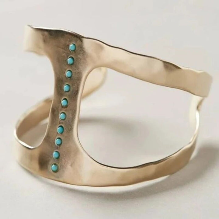 Aurelia™ | Bague Vintage en Turquoise Élégante