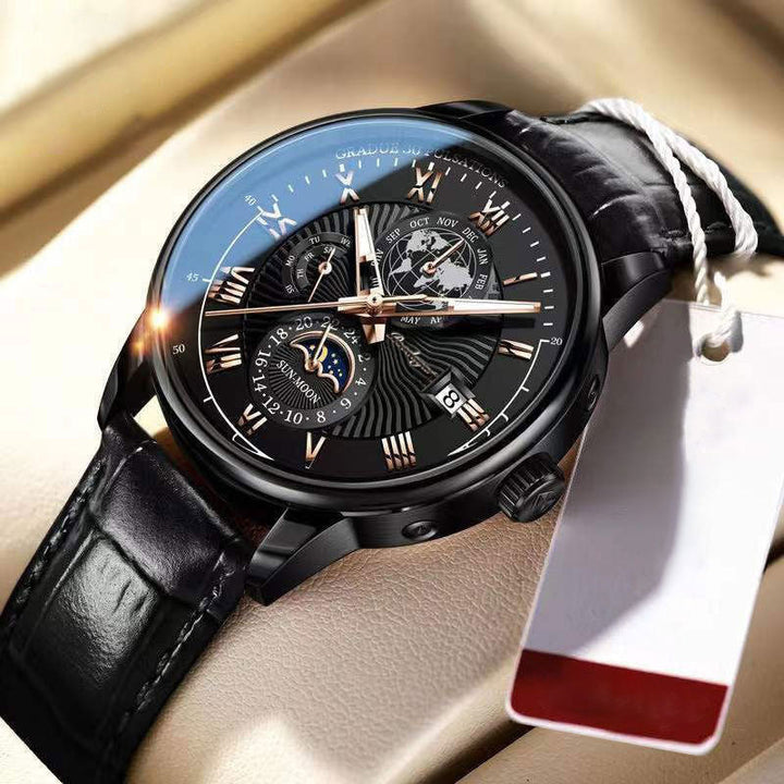 Montre de Luxe à la Mode en Quartz Léger