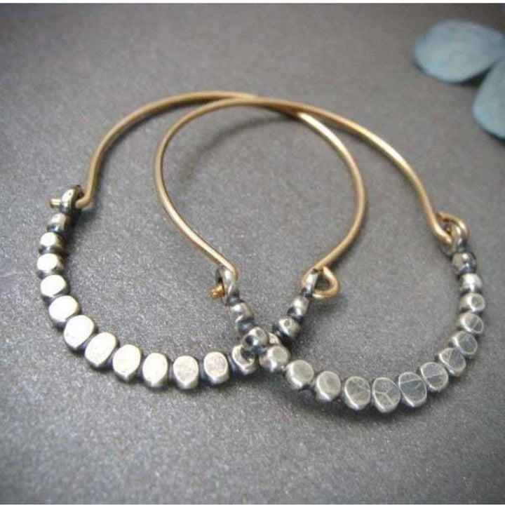 Luna™ | Boucles d'oreilles cubiques boho élégantes