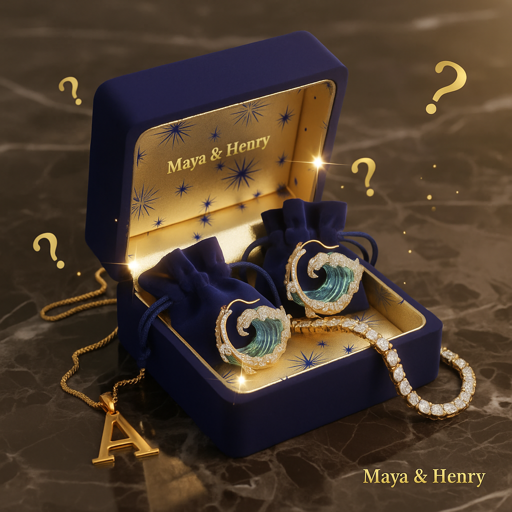Maya & Henry boîte mystère | 3 pièces de bijoux