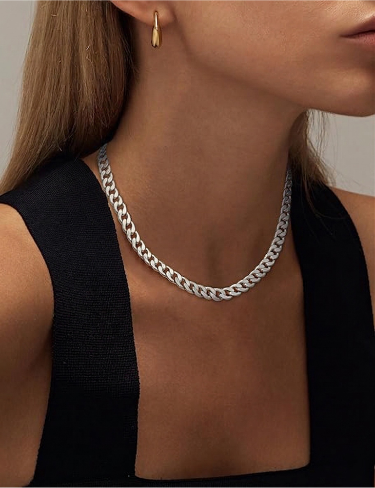 Collier Chunky Cuban Link | Or