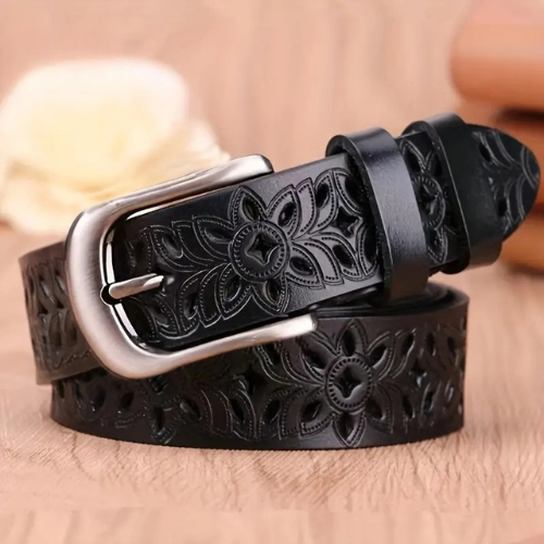 Ceinture en Cuir Classique Élégante de Monika