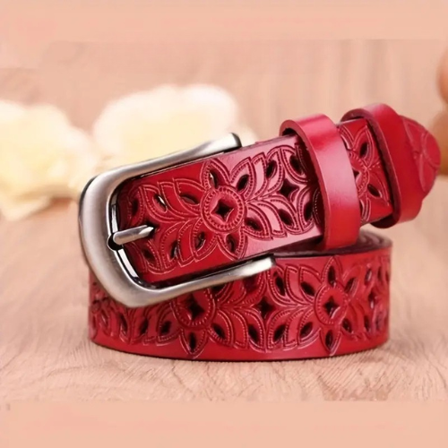 Ceinture en Cuir Classique Élégante de Monika