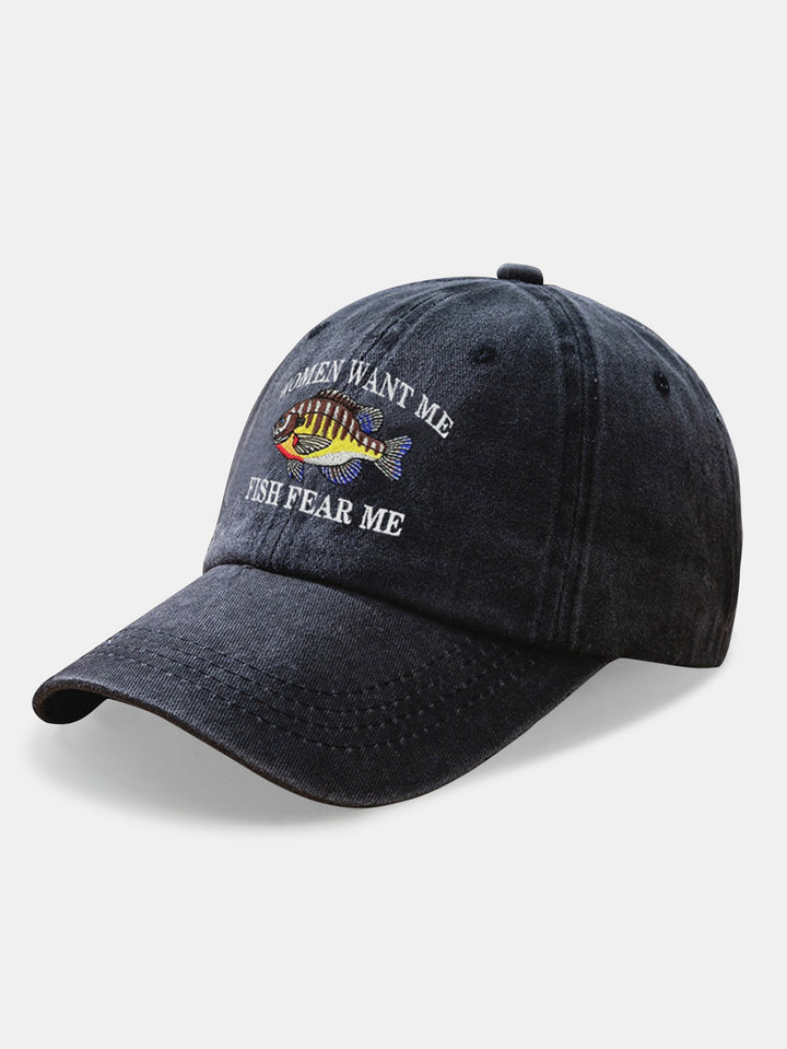 Casquette de baseball brodée Fun Fishing