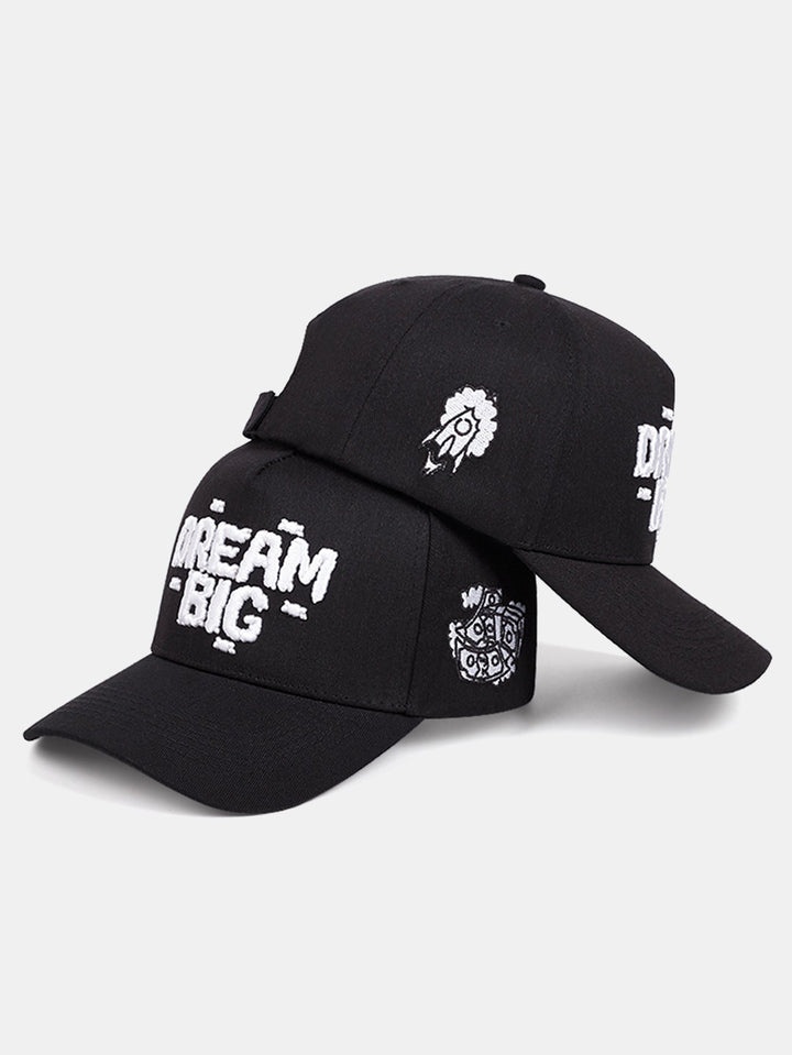 Casquette de baseball brodée Rêve grand