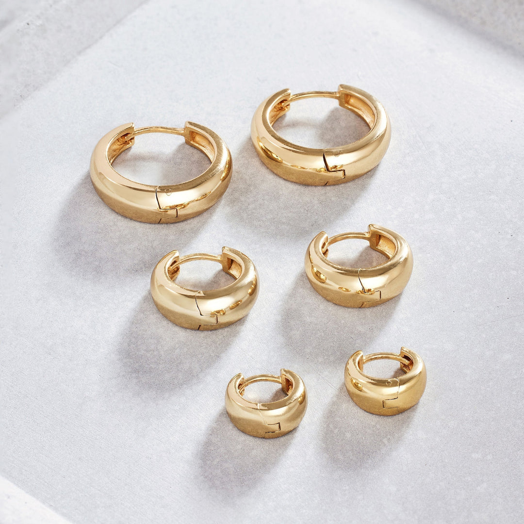 Luna™ | Boucles d'oreilles Mini Pneumatici Élégantes