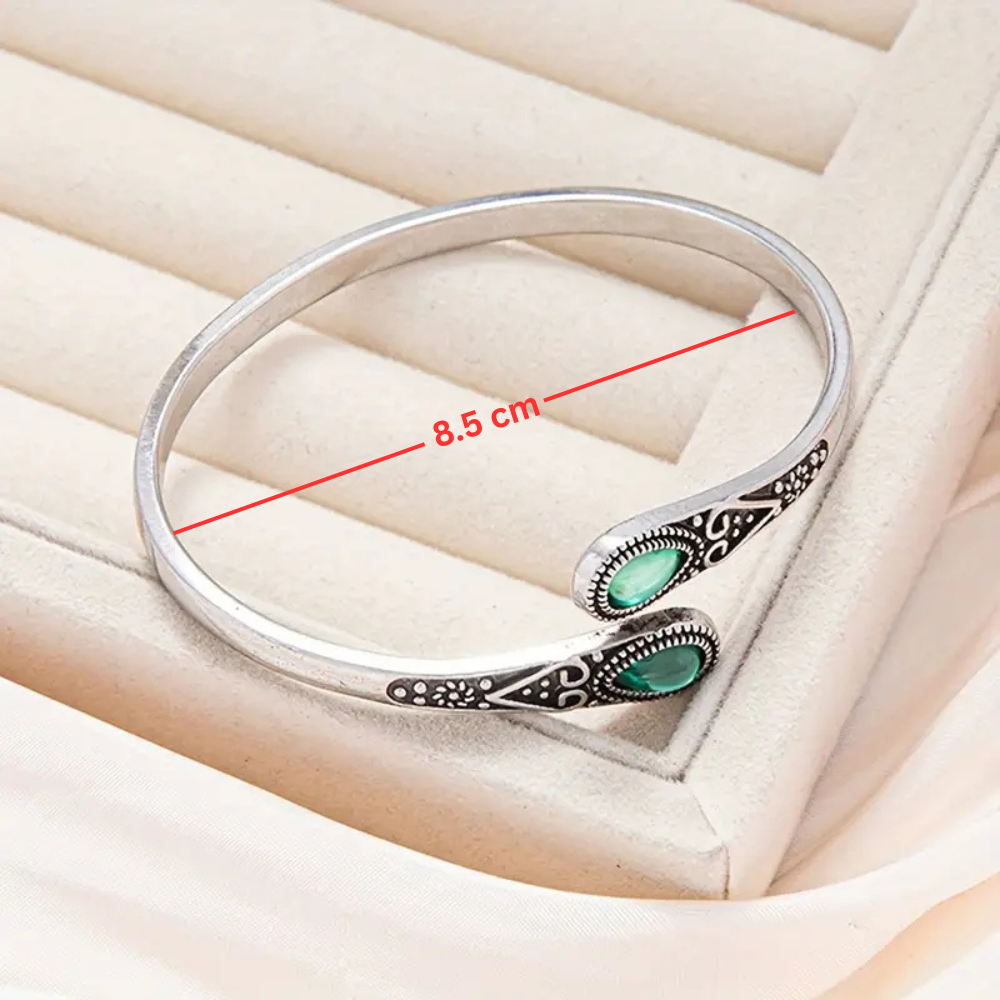 Bracelet Esmeralda Devereux | Or Blanc