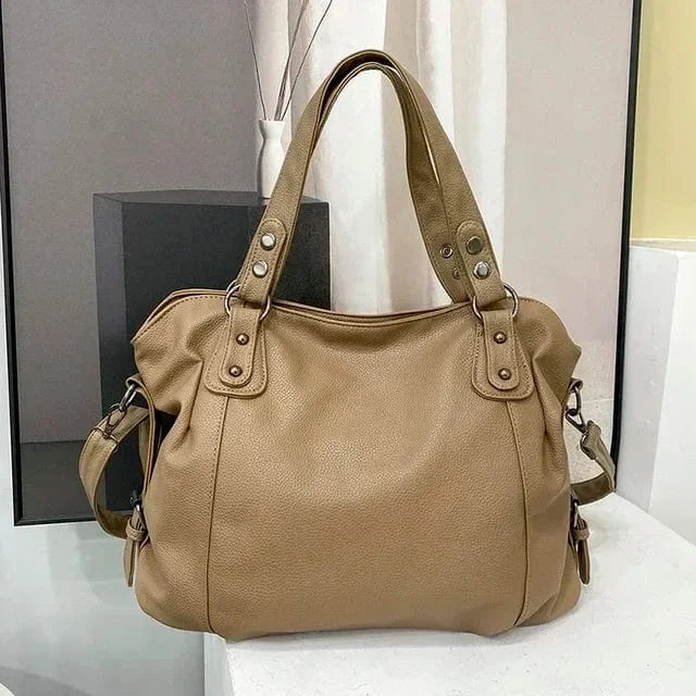 Sac à bandoulière en cuir élégant et multifonctionnel