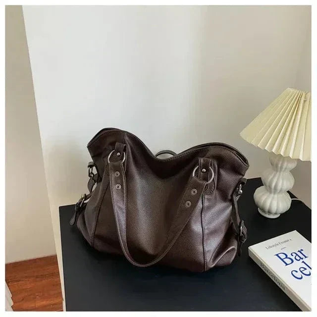 Sac à bandoulière en cuir élégant et multifonctionnel