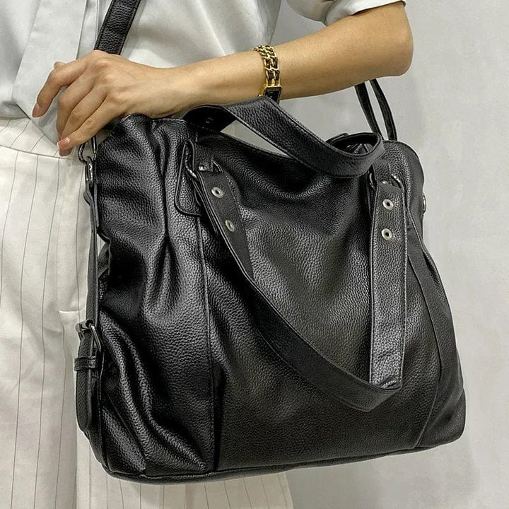 Sac à bandoulière en cuir élégant et multifonctionnel