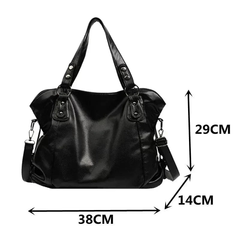 Sac à bandoulière en cuir élégant et multifonctionnel