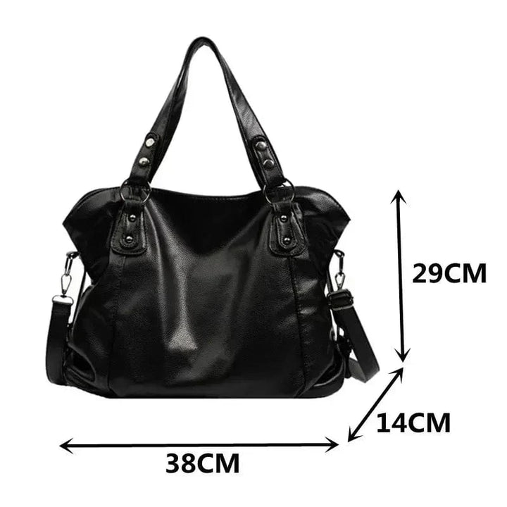 Sac à bandoulière en cuir élégant et multifonctionnel