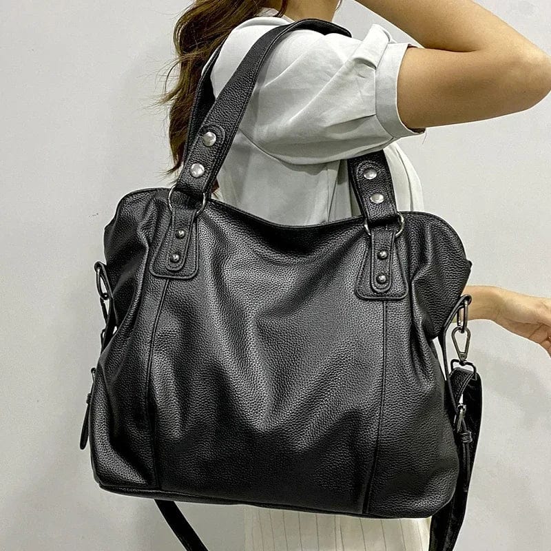 Sac à bandoulière en cuir élégant et multifonctionnel