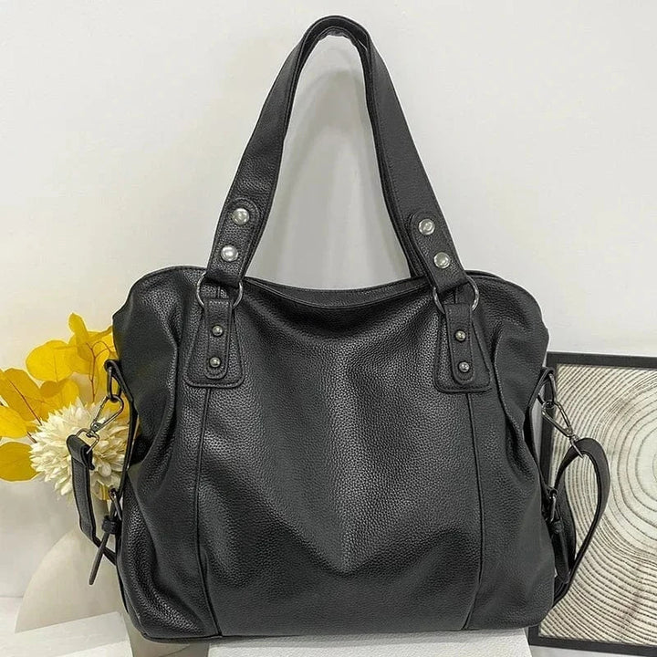 Sac à bandoulière en cuir élégant et multifonctionnel