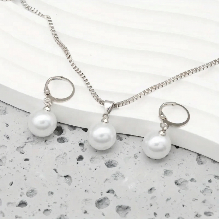 Ensemble de Bijoux en Perles Dorées | Or