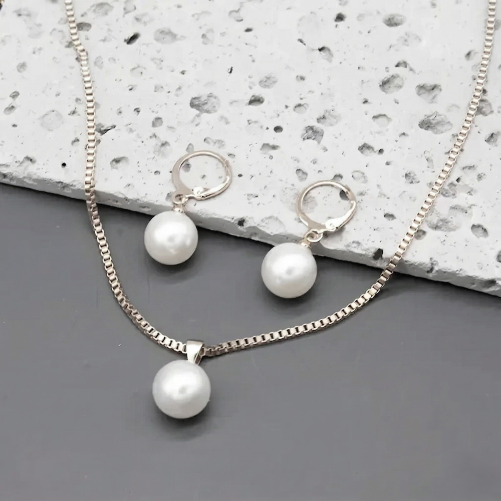 Ensemble de Bijoux en Perles Dorées | Or