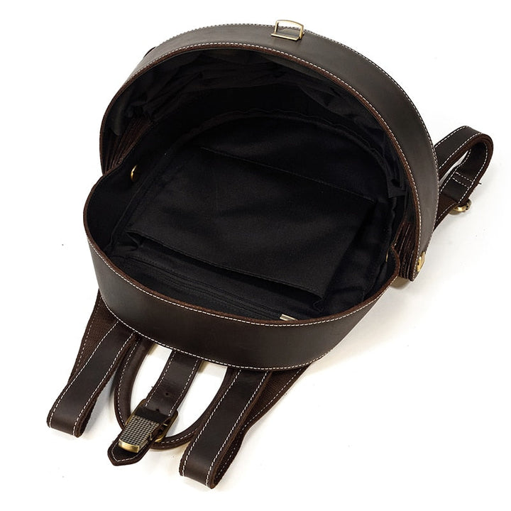 Sac à dos en cuir style coccinelle pour femmes