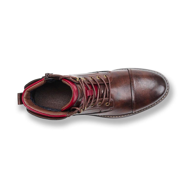 Aaron | Bottes Oxford en cuir haut de gamme fabriquées à la main