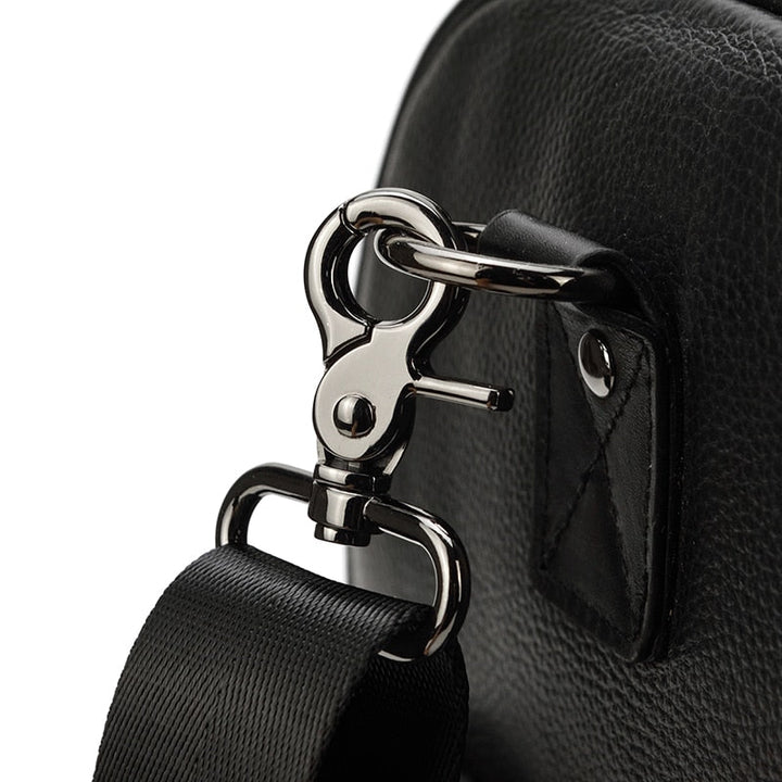 Sac de voyage en cuir véritable luxueux et doux