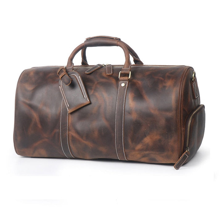 Sac de voyage en cuir authentique