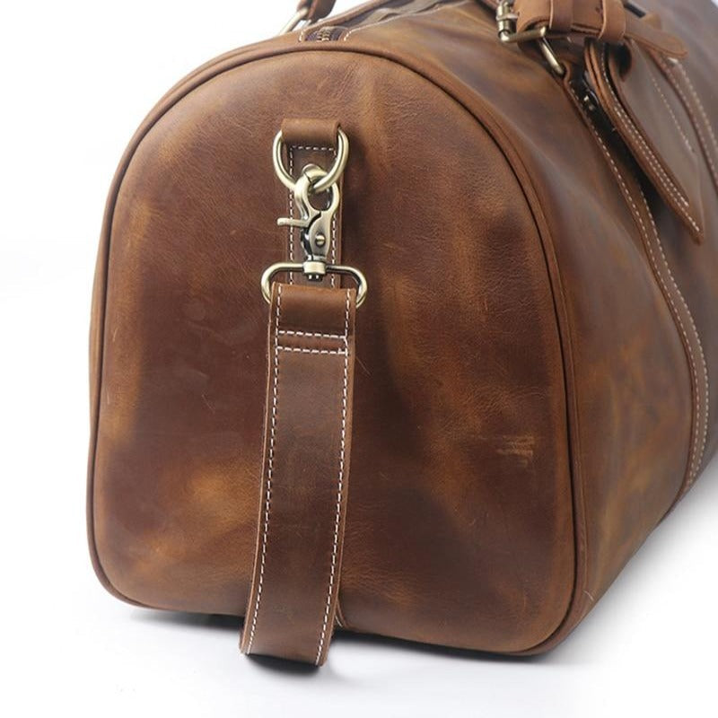 Sac de voyage en cuir authentique