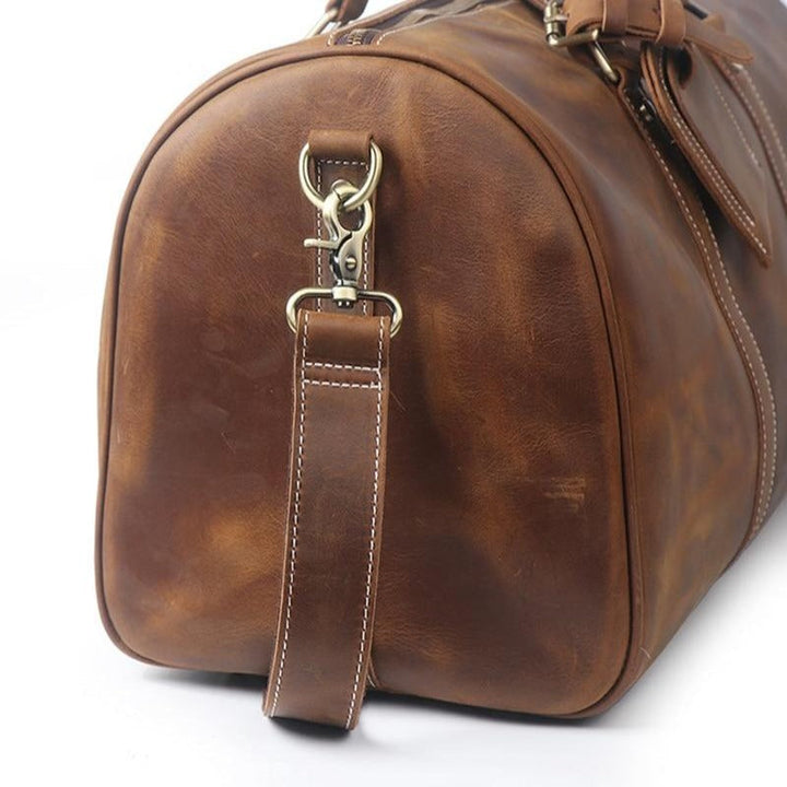Sac de voyage en cuir authentique