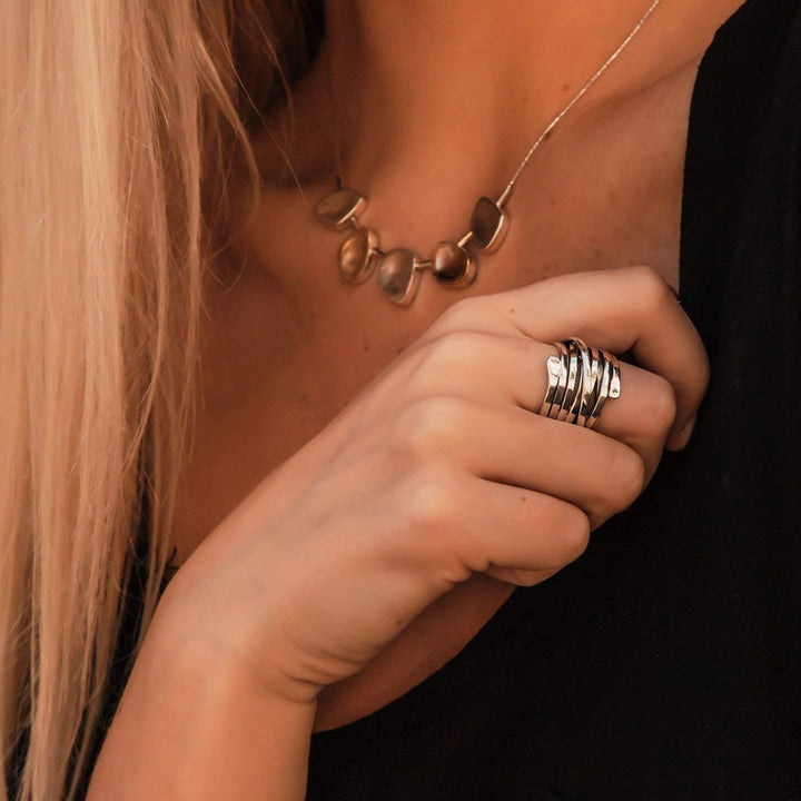 Vintage Thick Silver Ring
