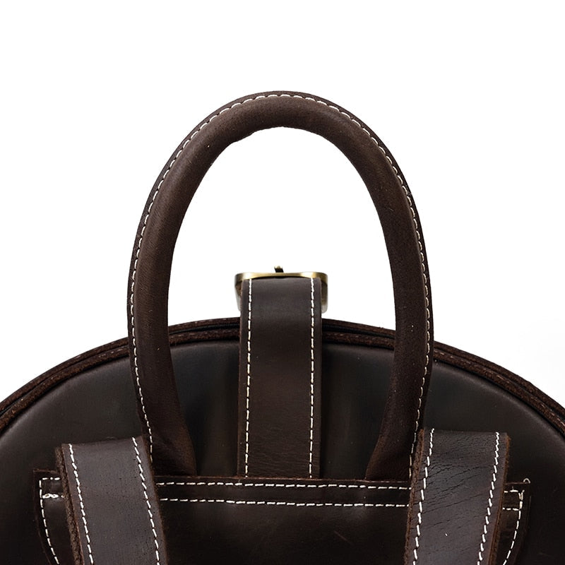 Sac à dos en cuir style coccinelle pour femmes